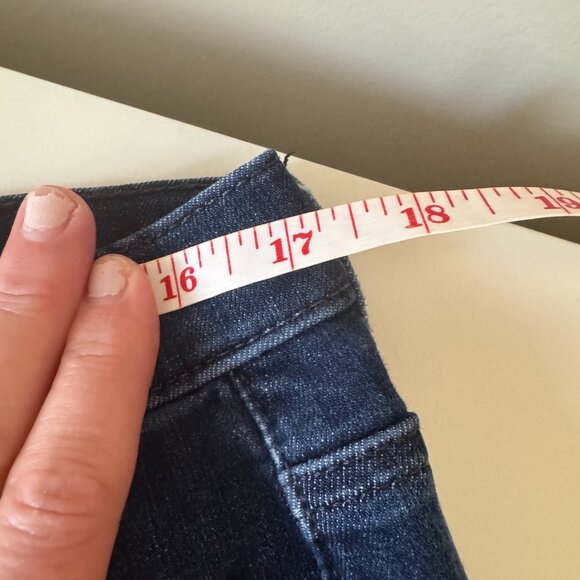 GAP High Rise True Skinny Jeans - 33R - Dark Wash - Picture 3 of 4